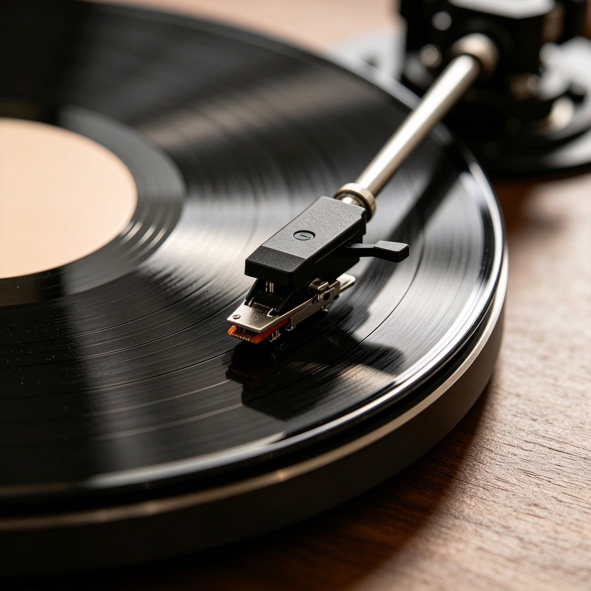 Vinyl record player and analog sound guide