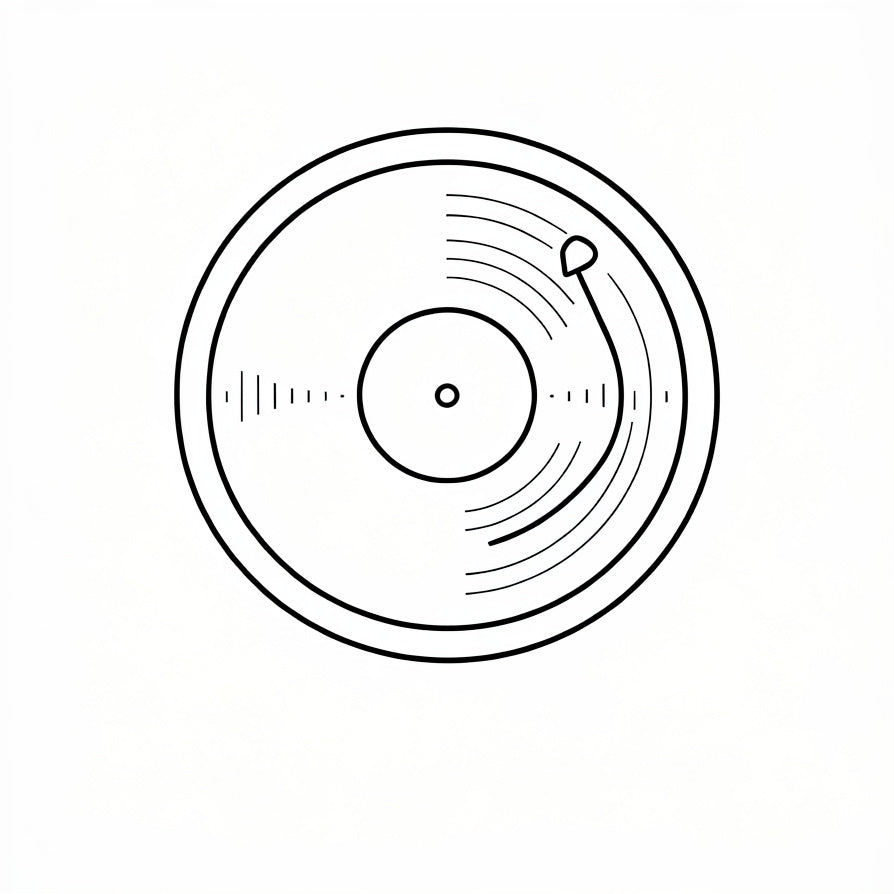 Clean vinyl records support accurate stylus tracking and detailed analog playback